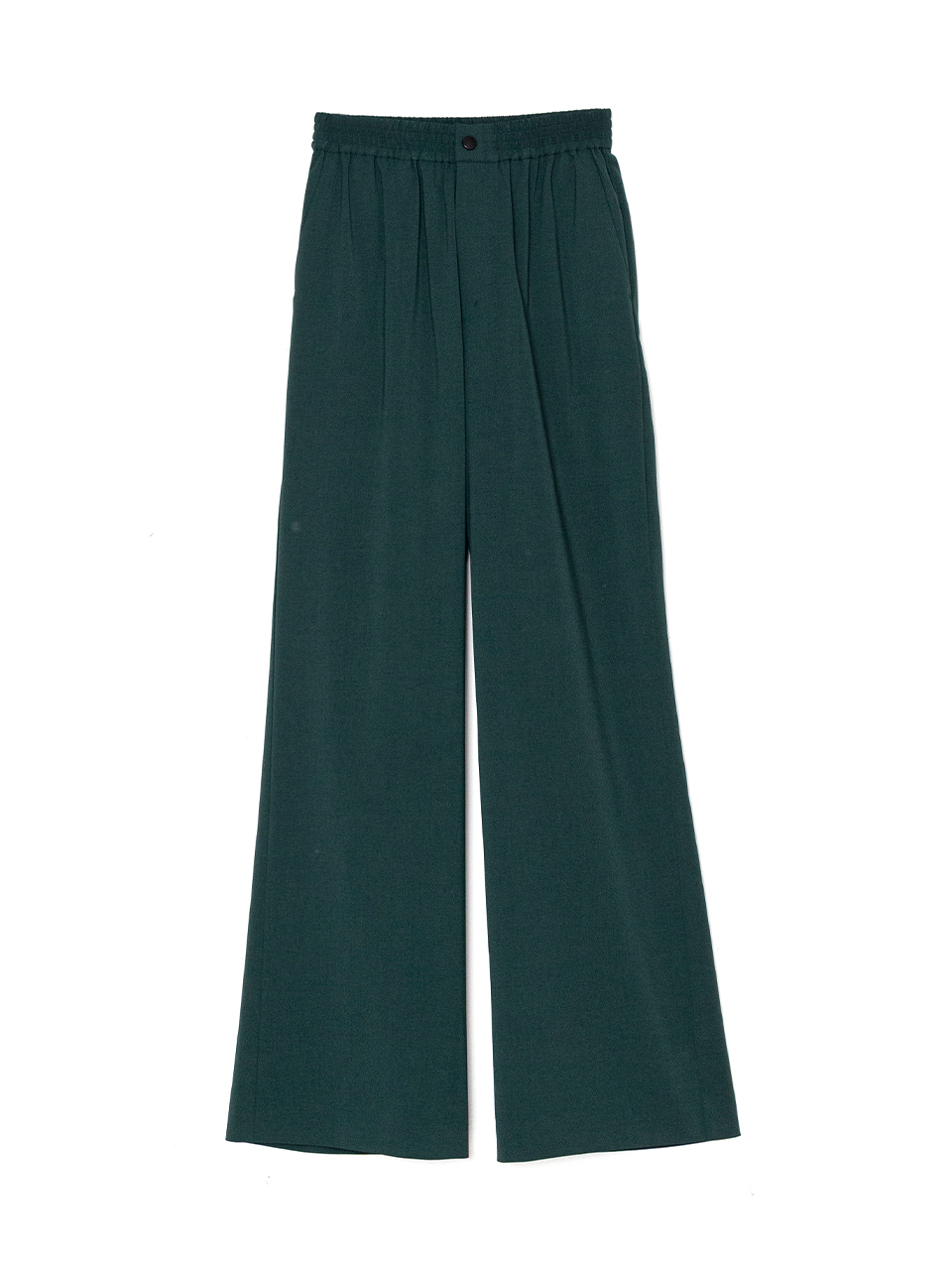 パンツ HYKE HYKE / DOUBLE CLOTH PANTS (BLACK / BLUE GREEN) | JUQUI Online
