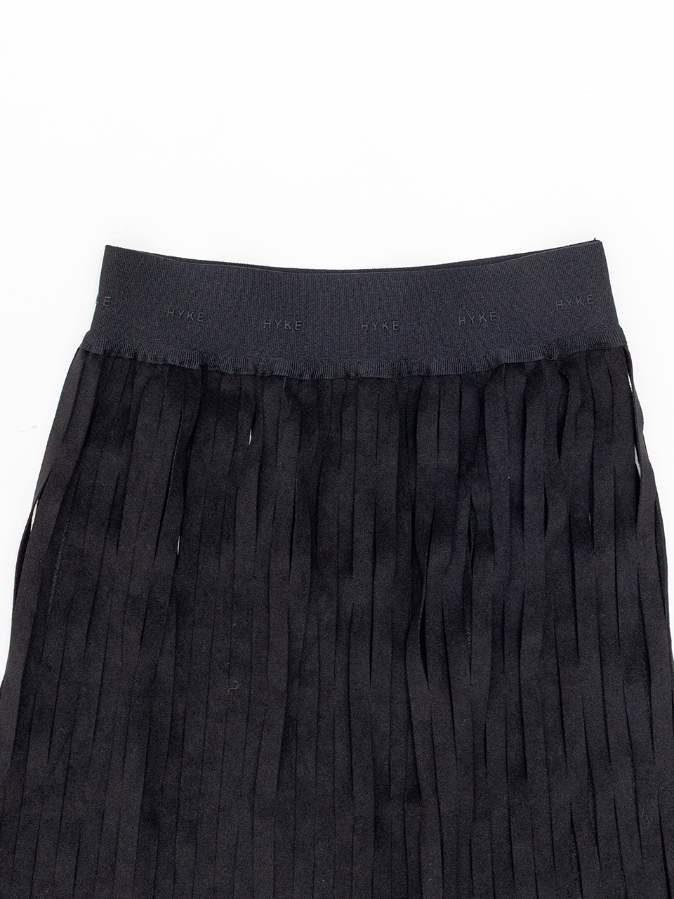ULTRASUEDE NET SKIRT-ウルトラスウェードネットスカート-HYKE