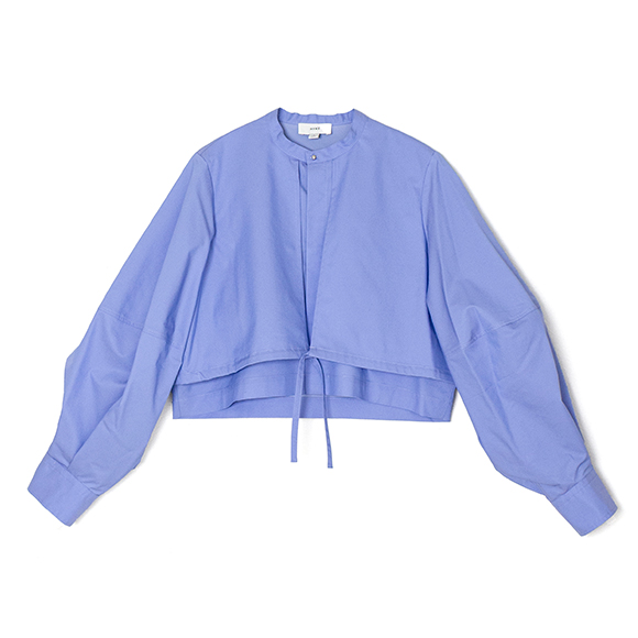 トップス HYKE BALLOON SLEEVE BLOUSE T/C BALLOON SLEEVE BLOUSE バルーンスリーブブラウス HYKE