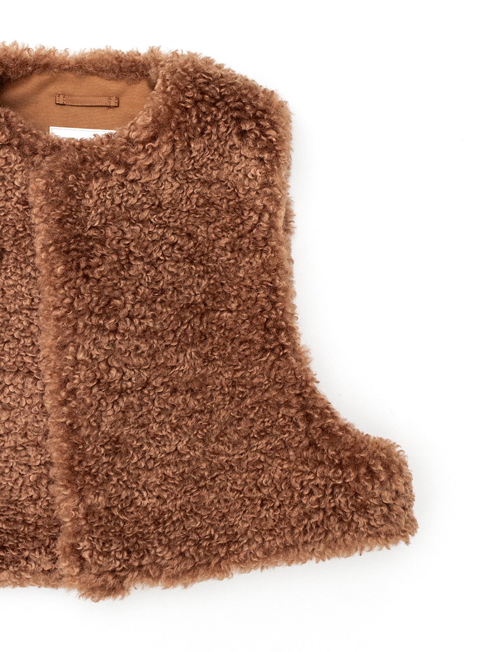 HYKE ハイク ボアFAUX SHEARLING CROPPED VEST HYKE(ハイク)】 FAUX SHEARLING CROPPED VEST｜PARIGOT ONLINE