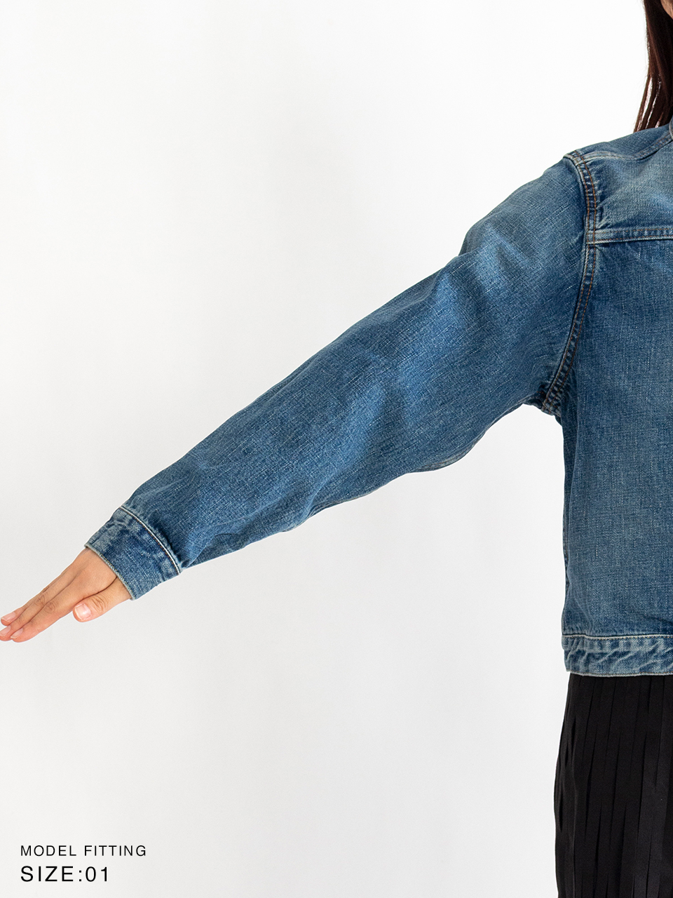 【HYKE】ハイク　デニムジャケット　DENIM JACKET  日本製　★ DENIM JACKET TYPE2／REGULAR FIT