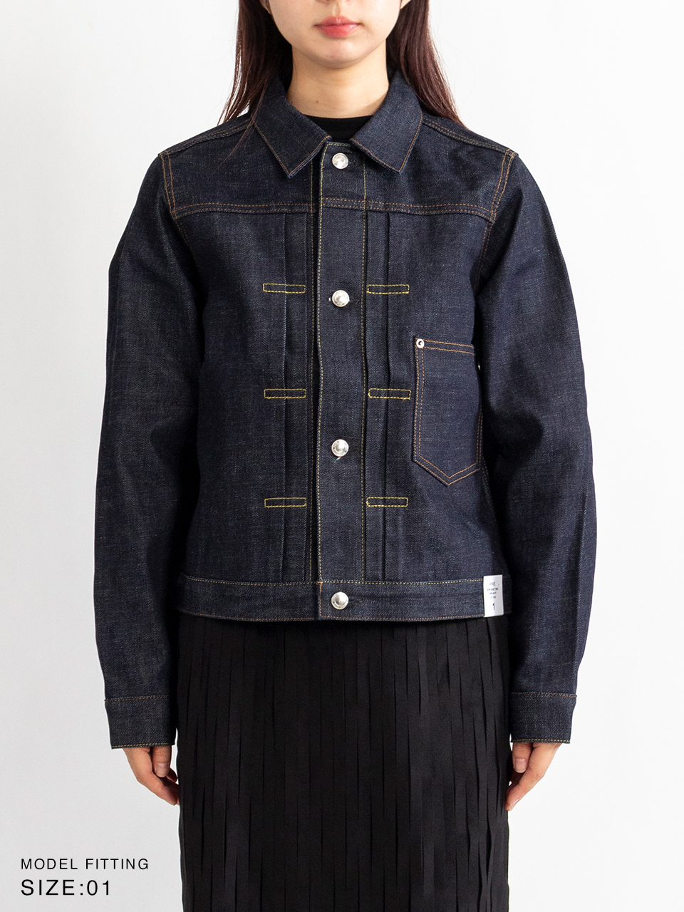 HYKE(ハイク) サイズ:1 DENIM JACKET デニムジャケット DENIM JACKET TYPE 1/REGULAR FIT デニムジャケットタイプ1