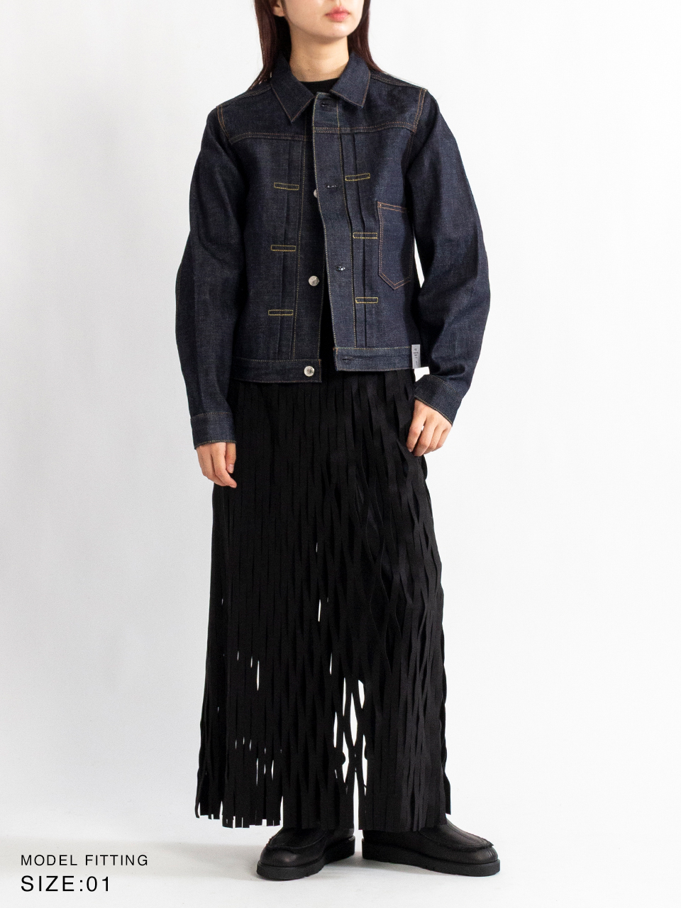 HYKE デニムジャケット【最終値下げ】 DENIM JACKET TYPE 1/REGULAR FIT デニムジャケットタイプ1