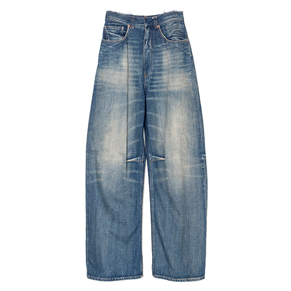 Wide leg jeans-ワイドレッグジーンズ-MM6（エムエムシックス