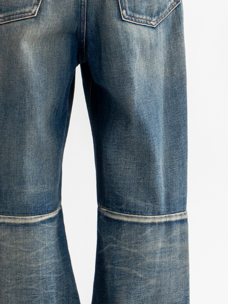 Wide leg jeans-ワイドレッグジーンズ-MM6（エムエムシックス