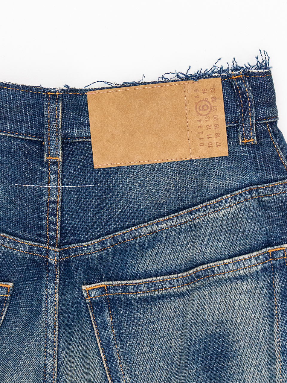 Wide leg jeans-ワイドレッグジーンズ-MM6（エムエムシックス
