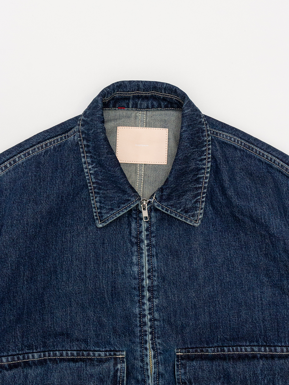 Selvage Denim Zip Jacket-サルベージデニムジップジャケット