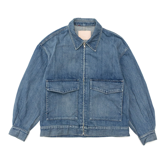 Selvage Denim Zip Jacket-サルベージデニムジップジャケット