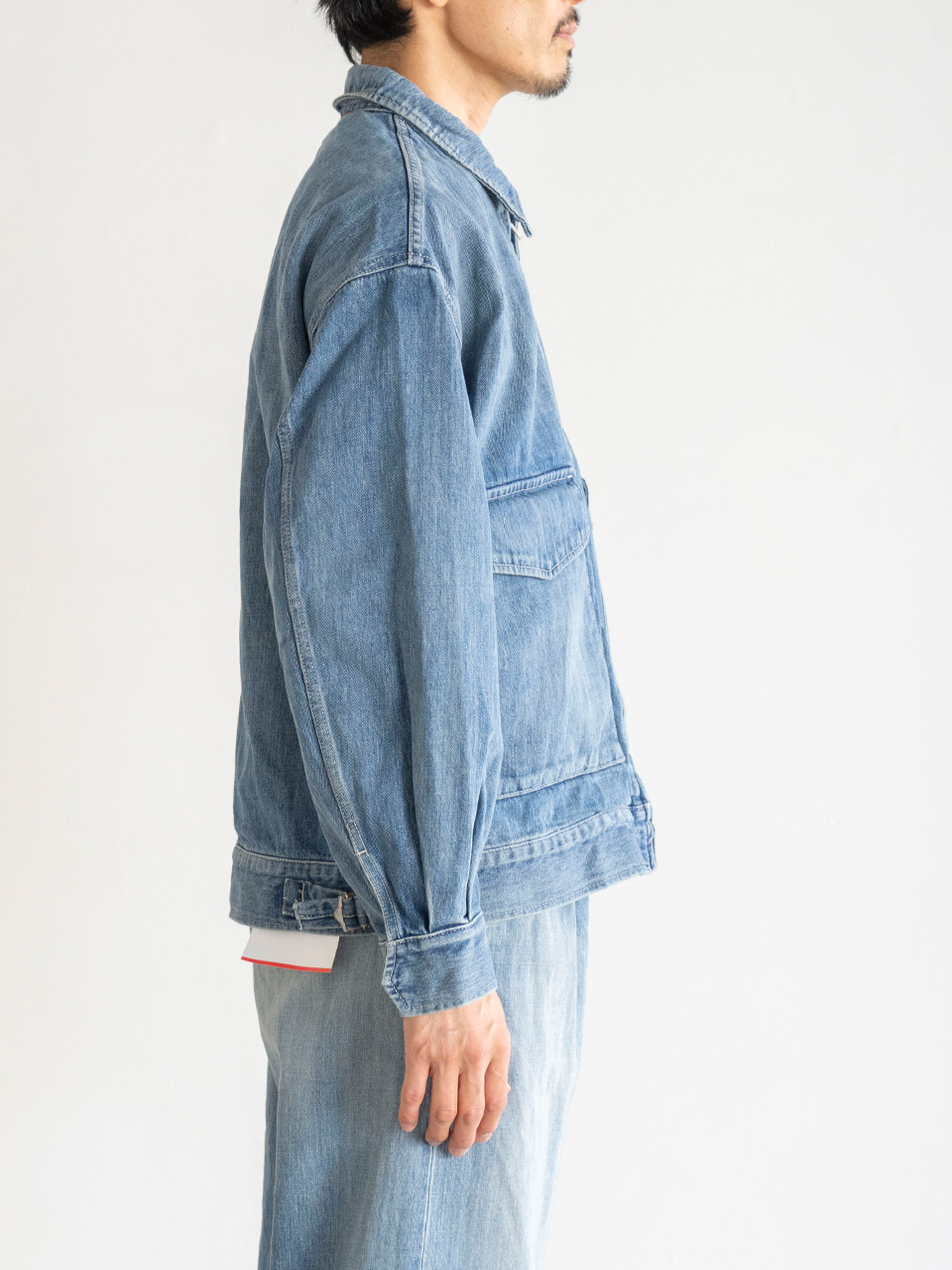Graphpaper セルビッジデニムジップジャケット サイズ1 Selvage Denim Zip Jacket-サルベージデニムジップジャケット