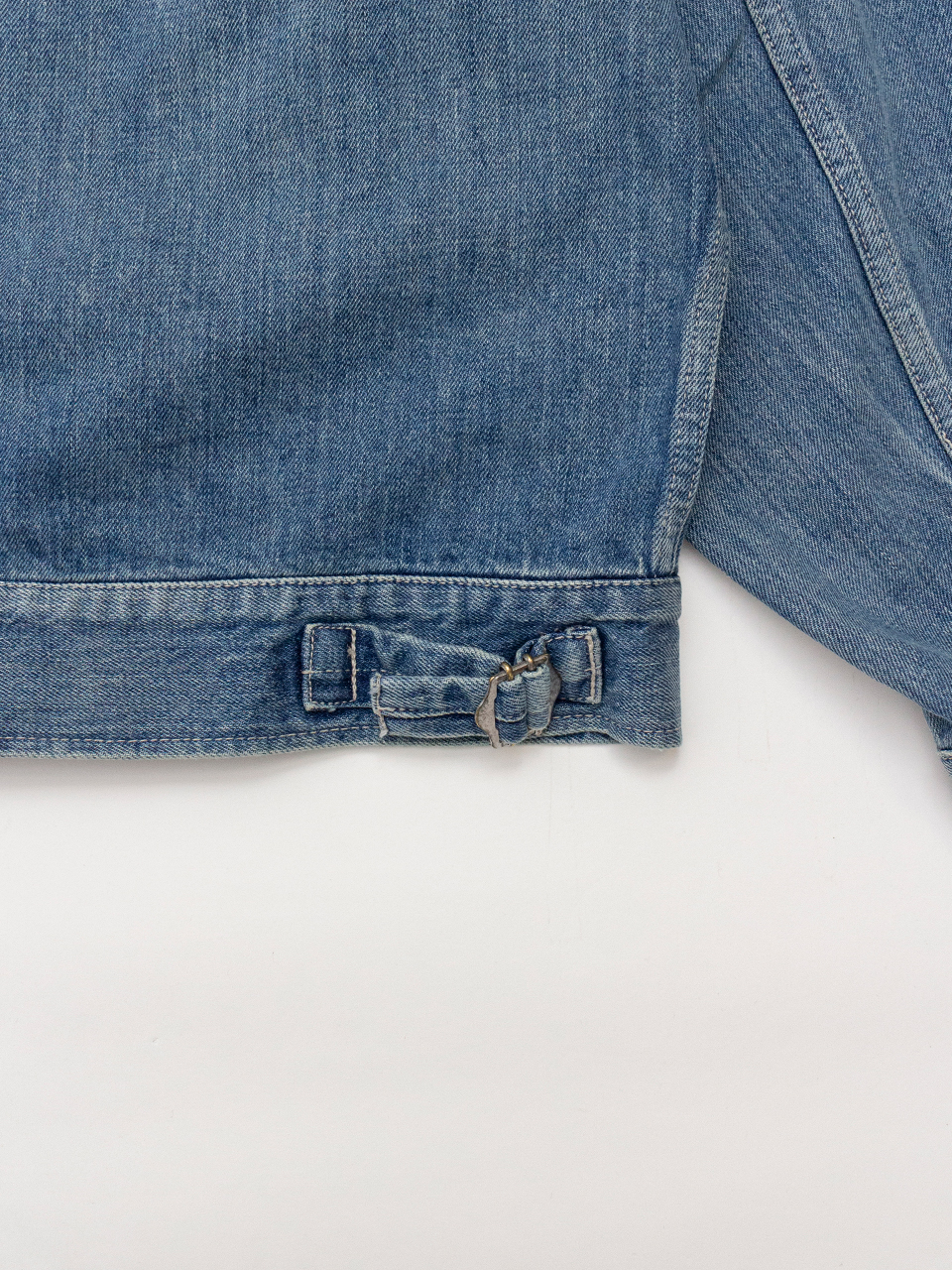 さるページ Selvage Denim Zip Jacket-サルベージデニムジップジャケット