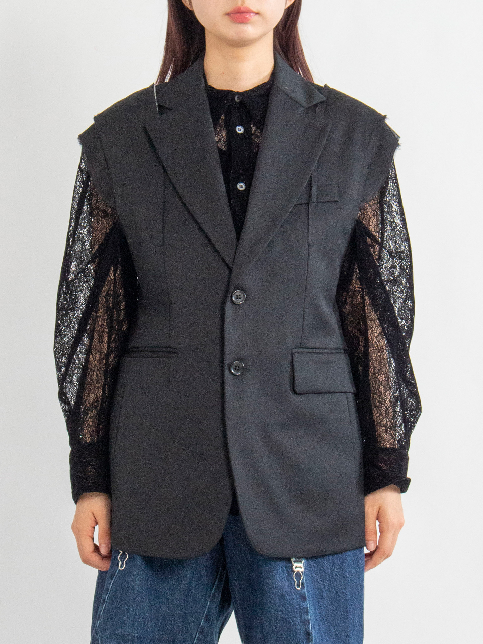 Jacket vest-ジャケットベスト-Chika Kisada（チカキサダ）通販| st