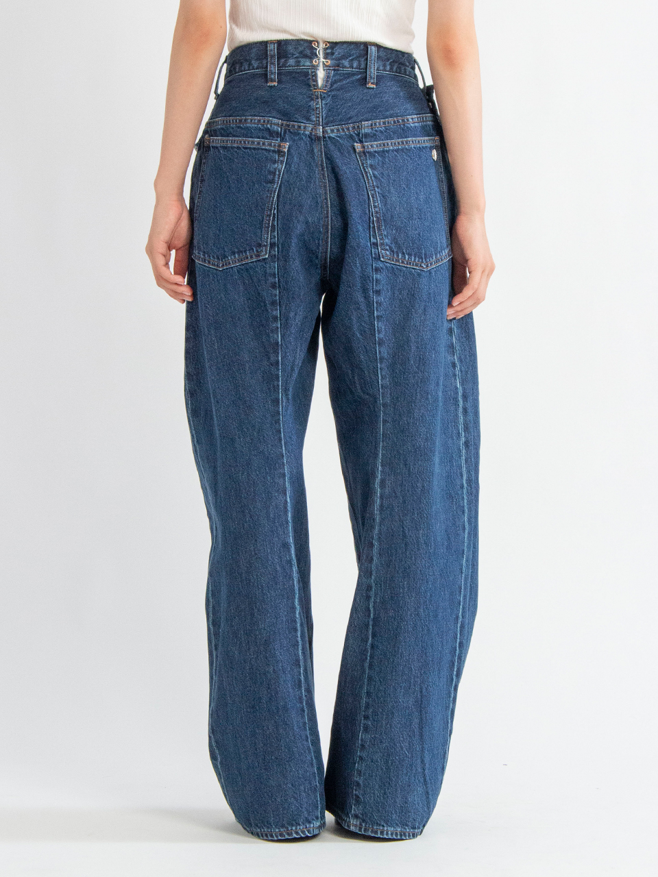 チカキサダ　Chika Kisada デニムフリンジベスト 新品未使用 チカキサダ chika kisada フリンジ ベスト ビスチェ - メルカリ