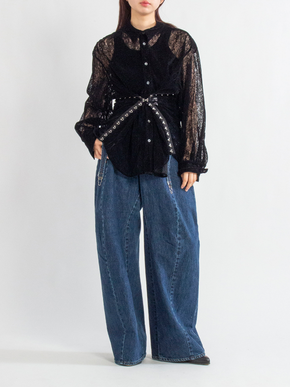 Chika Kisada デニムパンツ Denim pants-デニムパンツ-Chika Kisada（チカキサダ）通販| st