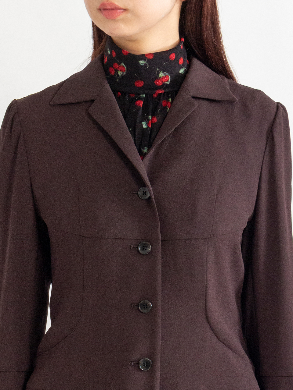 fetico ジャケット CREPE SHIRT JACKET-クレープシャツジャケット-FETICO