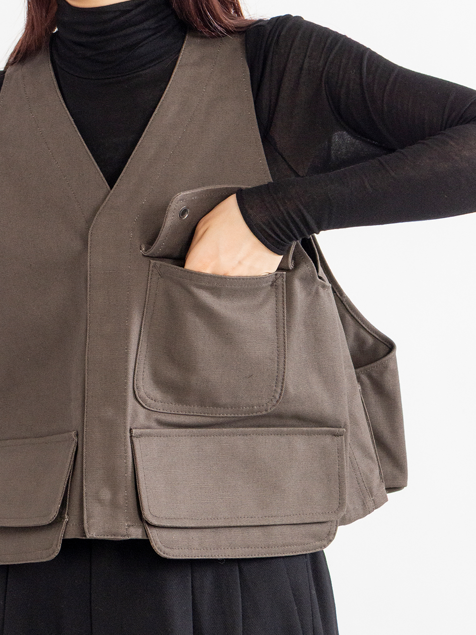 DUCK VEST-ダックベスト-HYKE（ハイク）通販| st company