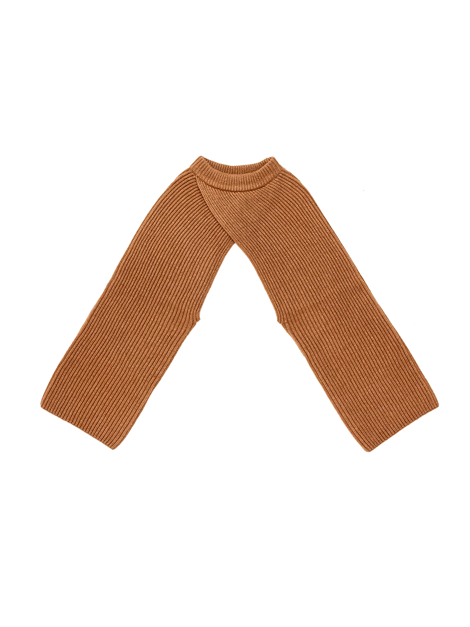 RIBBED KNIT WOOL SHRUG-リブニットウールシュラグ-HYKE（ハイク