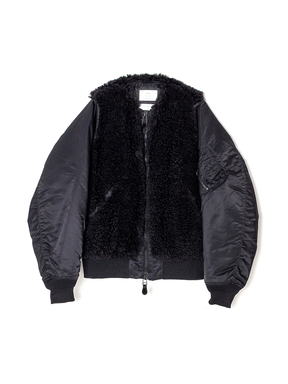 FAUX SHEARLING TYPE MA-1 JACKET-フェイクシアリングタイプMA-1