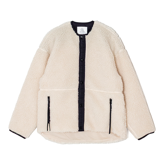 【新品タグ付き/M】HYKE ハイク リバーシブル ファー ジャケット エディションだけの別注アウター！ ハイクのフォーファー