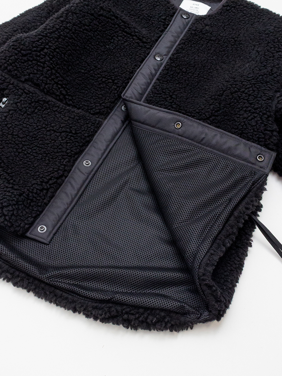 FAUX SHEARLING JACKET-ファーシアリングジャケット-HYKE