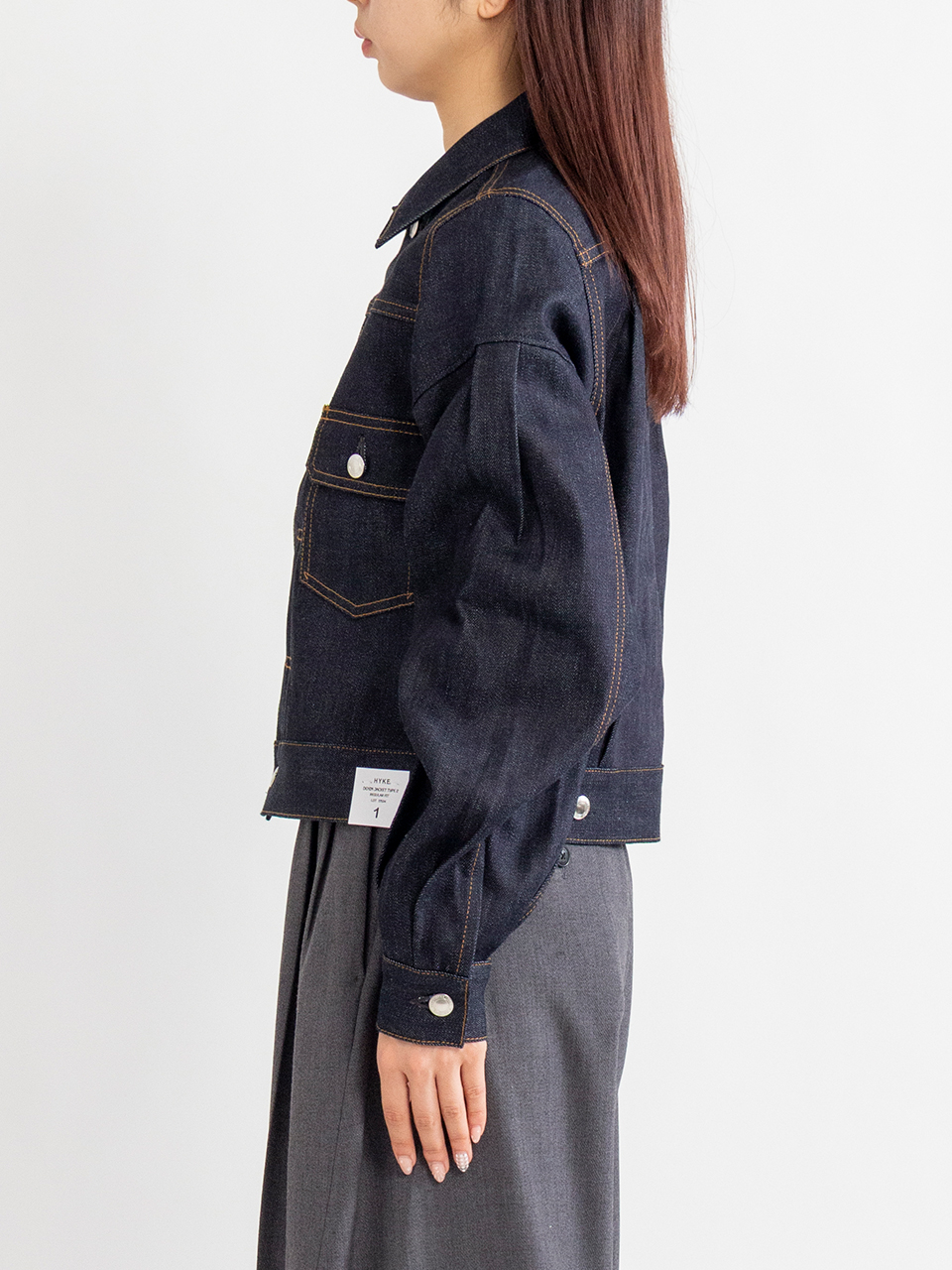 BALLOON SLEEVE DENIM JACKET/TYPE 2 REGULAR FIT-バルーン