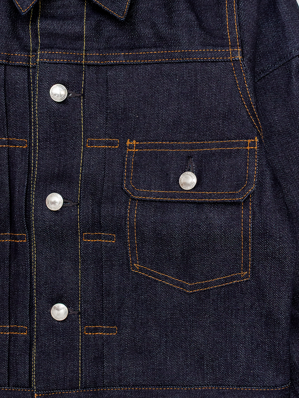 BALLOON SLEEVE DENIM JACKET/TYPE 2 REGULAR FIT-バルーン