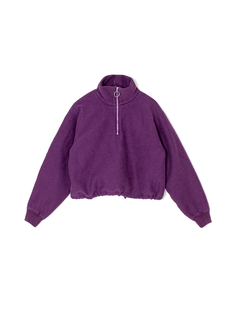 フィーニー pheeny⭐︎athleticfleece half zip P/O Athletic fleece half zip P/O short-アスレチックフリース