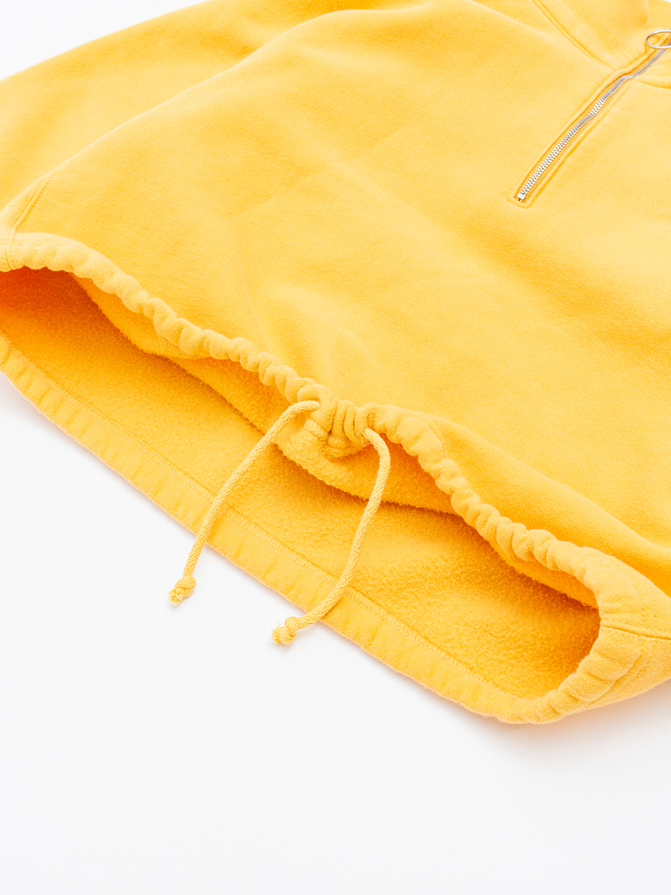 Athletic fleece half zip P/O short-アスレチックフリース