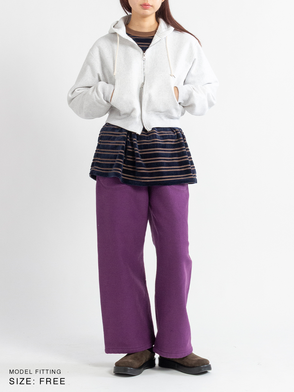 トップス PHEENY Athletic fleece N/S sweatshirt トップス PHEENY Athletic fleece N/S sweatshirt PHEENY