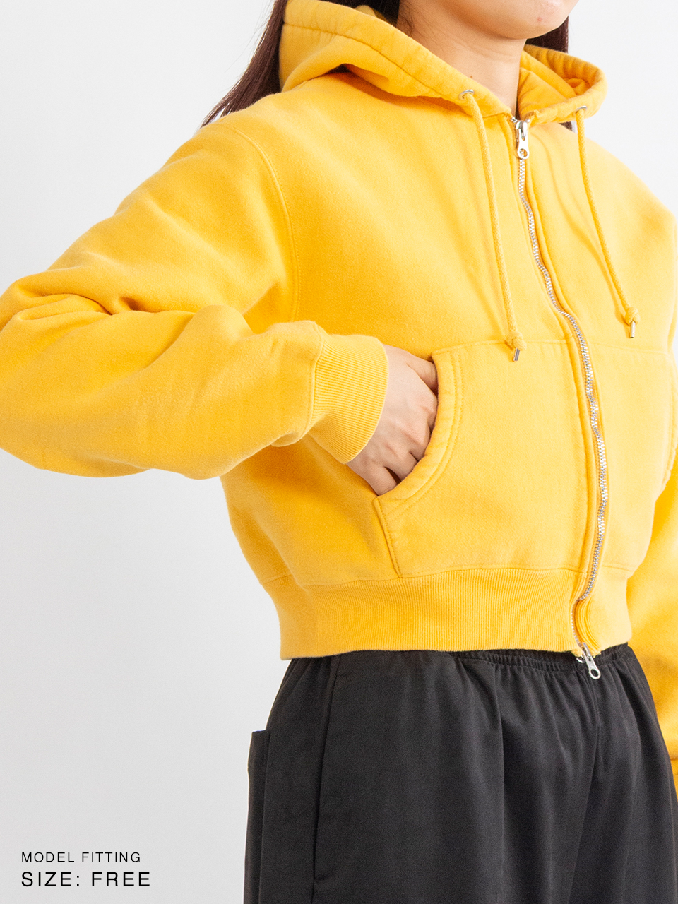 Athletic fleece zip up hoodie-アスレチックフリースジップ