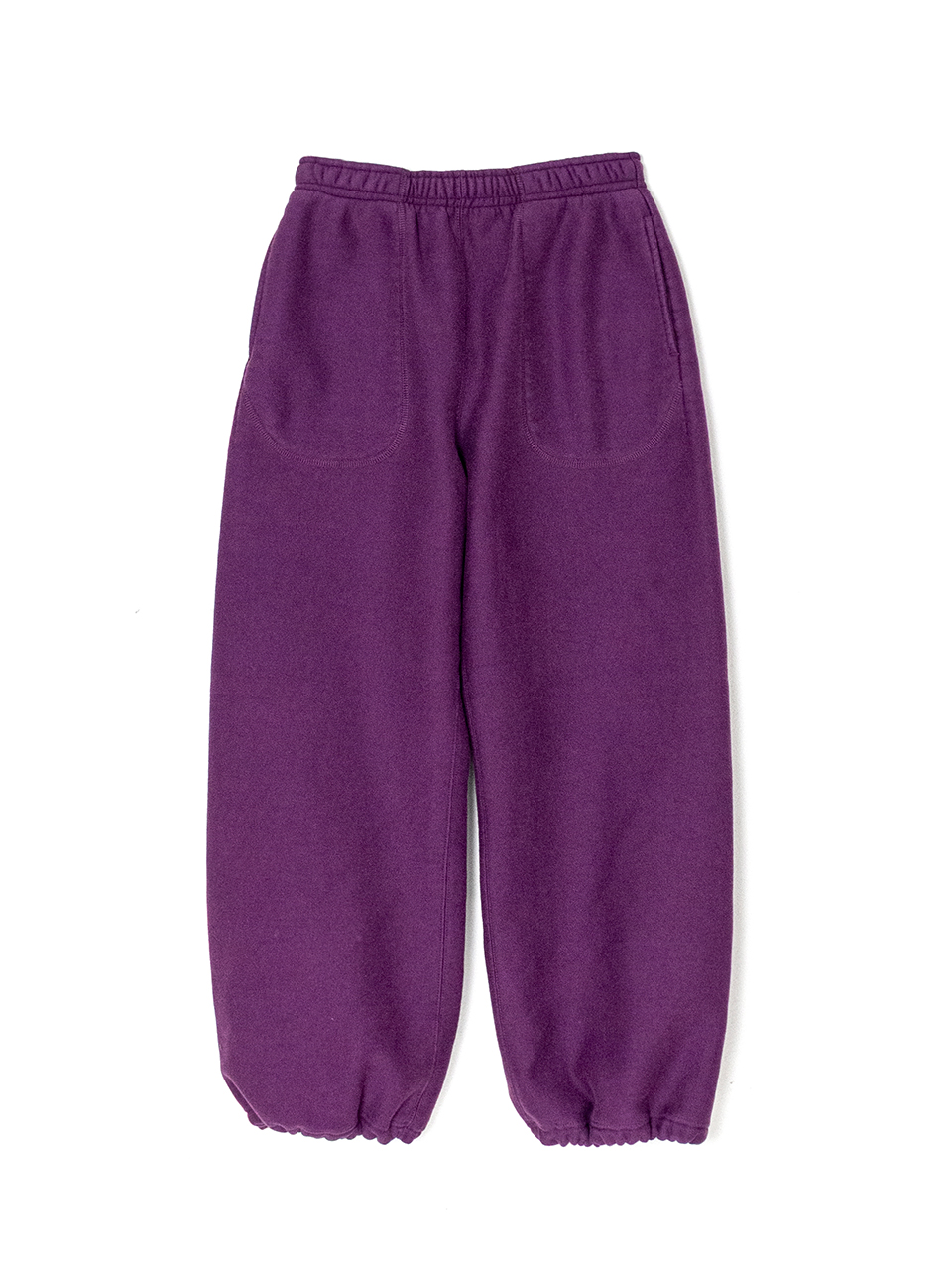 Athletic fleece wide pants-アスレチックフリースワイドパンツ-PHEENY