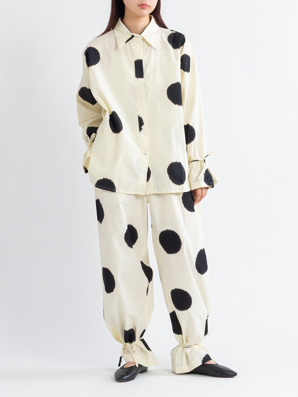 suku パジャマ　シャツ S SUKU HOME スクホーム セットアップ Summer Night Pyjamas