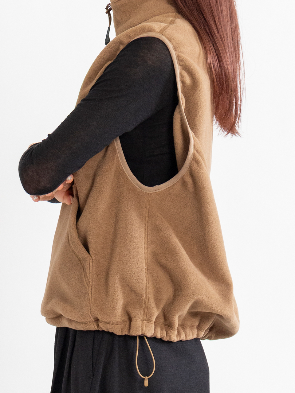 POLARTEC FLEECE VEST-ポーラテックフリースベスト-HYKE（ハイク）通販