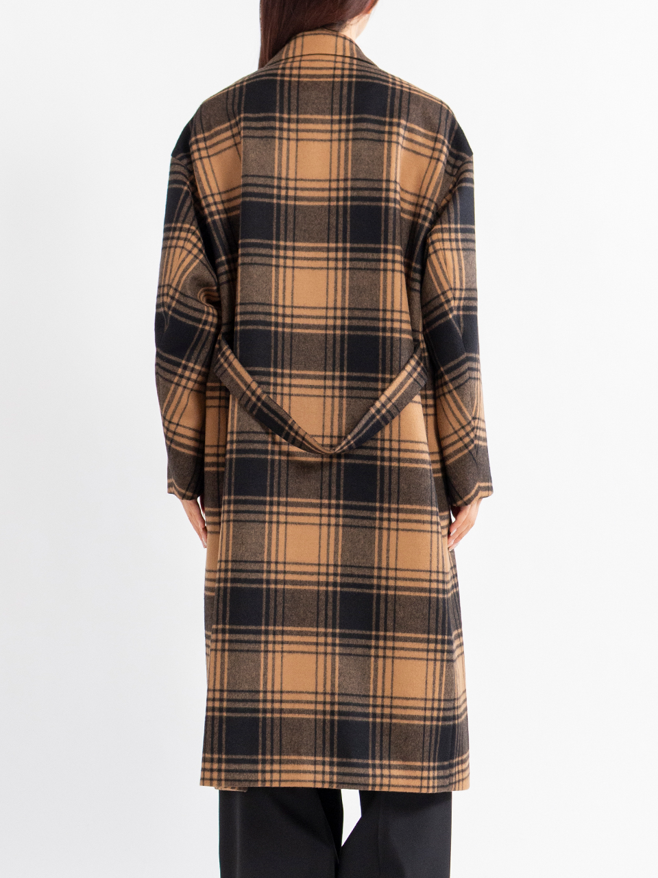 PLAID COAT-プレイドコート-HYKE（ハイク）通販| st company