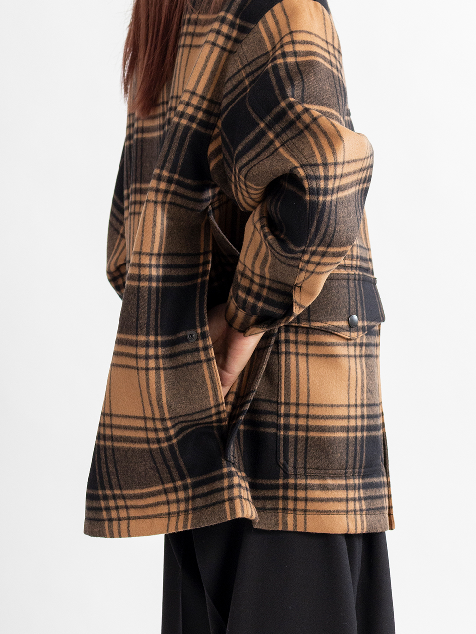 PLAID WORK JACKET-プレイドジャケット-HYKE（ハイク）通販| st