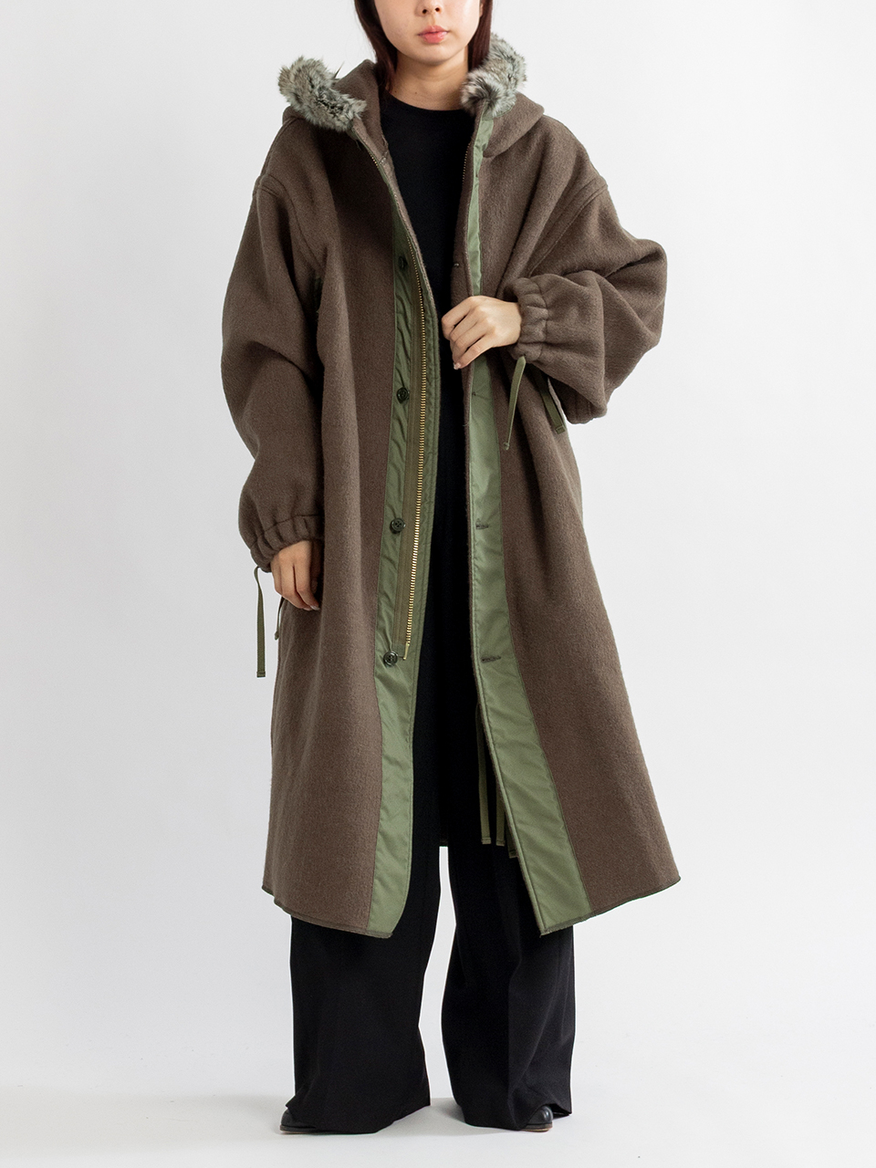 HYKE ミリタリーパーカー(ジャケット) HYKE - 4 HYKE PERTEX PUFF PARKA モンスターパーカー ハイクの