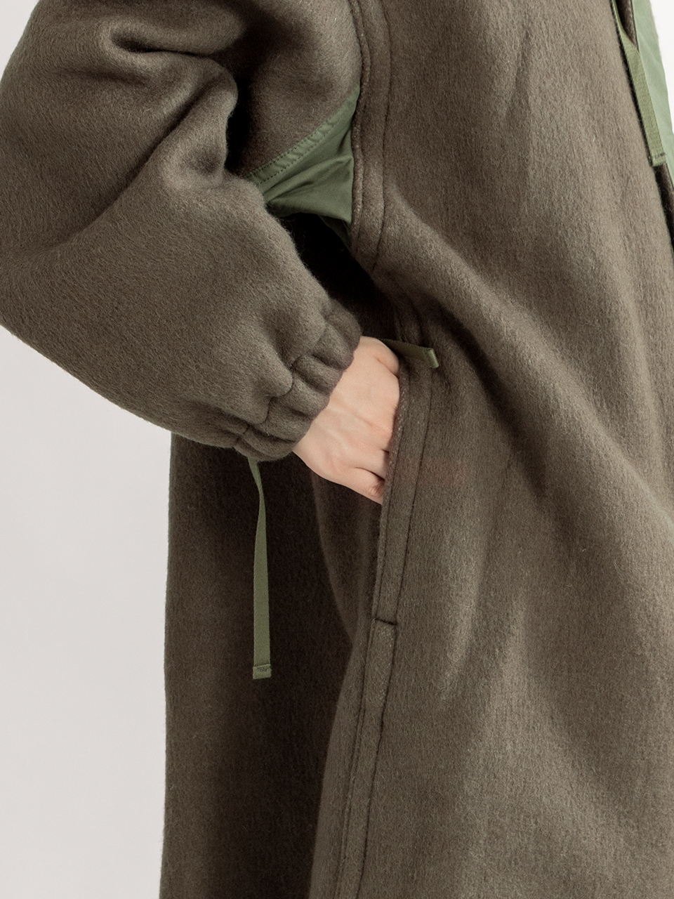 HYKE M-43 FILED PARKA LINER COAT カーキ TYPE M-43 FIELD PARKA LINER COAT-タイプM-43フィールド