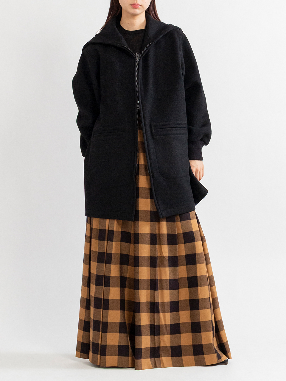 MELTON CADET COAT-メルトンカデットコート-HYKE（ハイク）通販