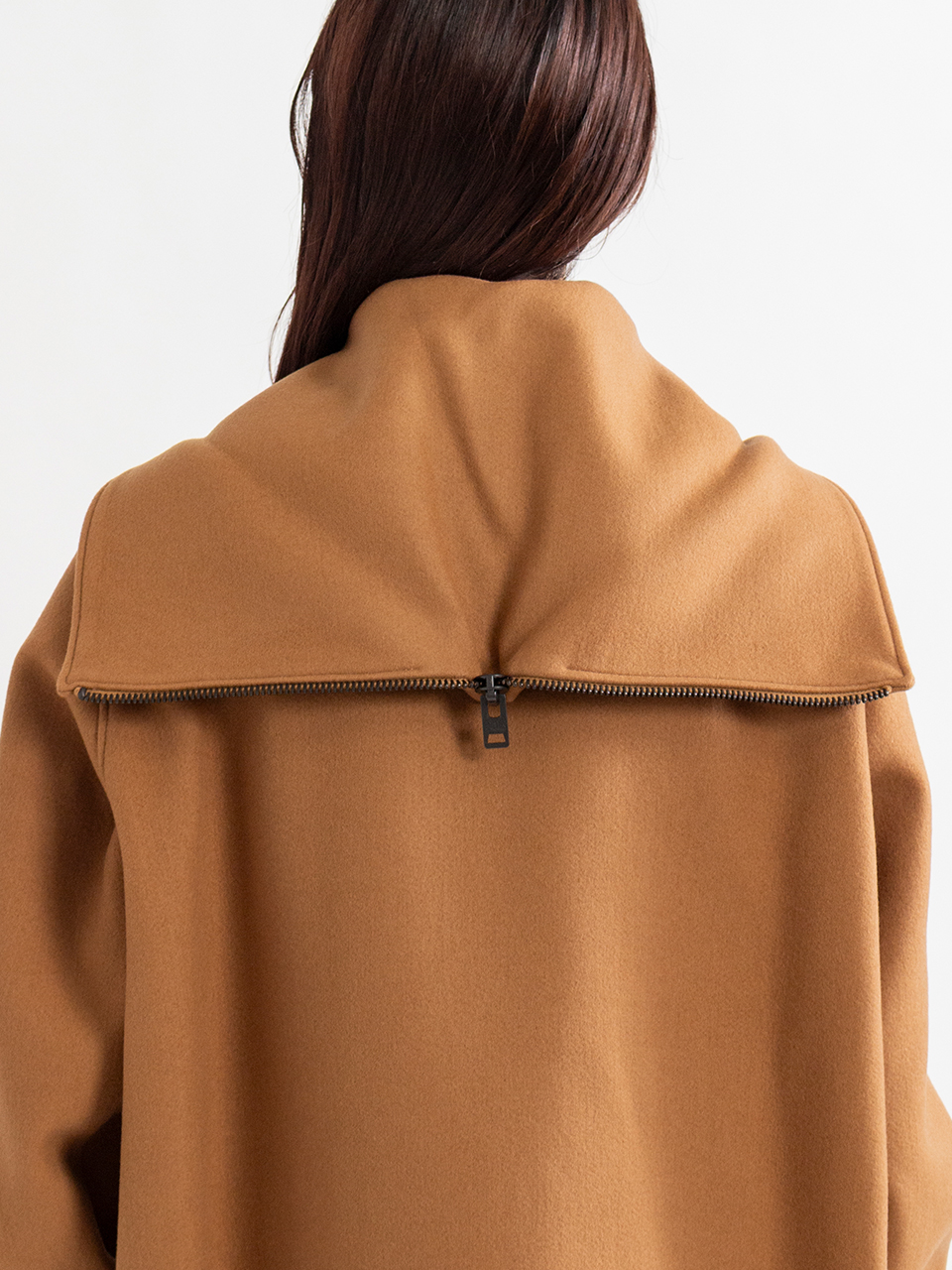 ハイク　HYKE MELTON HOODED WORK メルトン　コート 2 MELTON HOODED WORK COAT 17483