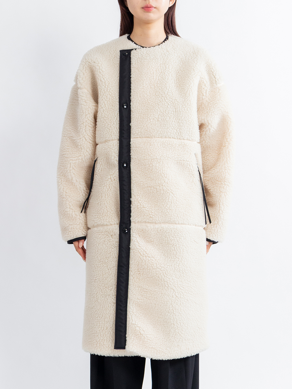 HYKE/ハイク/FAUXSHEARLING COAT/フェイクシアリングコート FAUX SHEARLING COAT-フェイクシアリングコート-HYKE（ハイク）通販