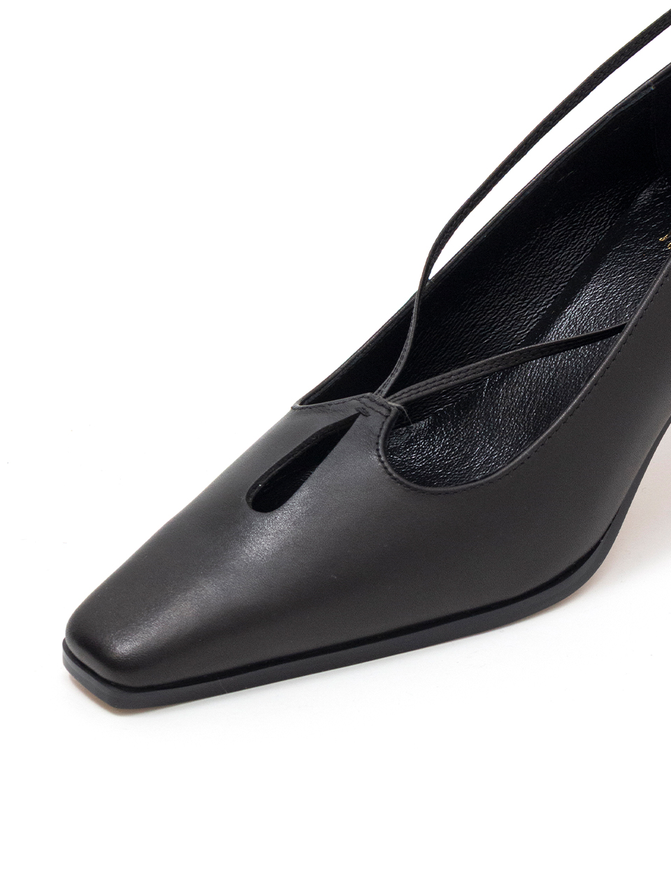 CUT-OUT LEATHER HEELS-カットアウトレザーヒール-FETICO（フェティコ