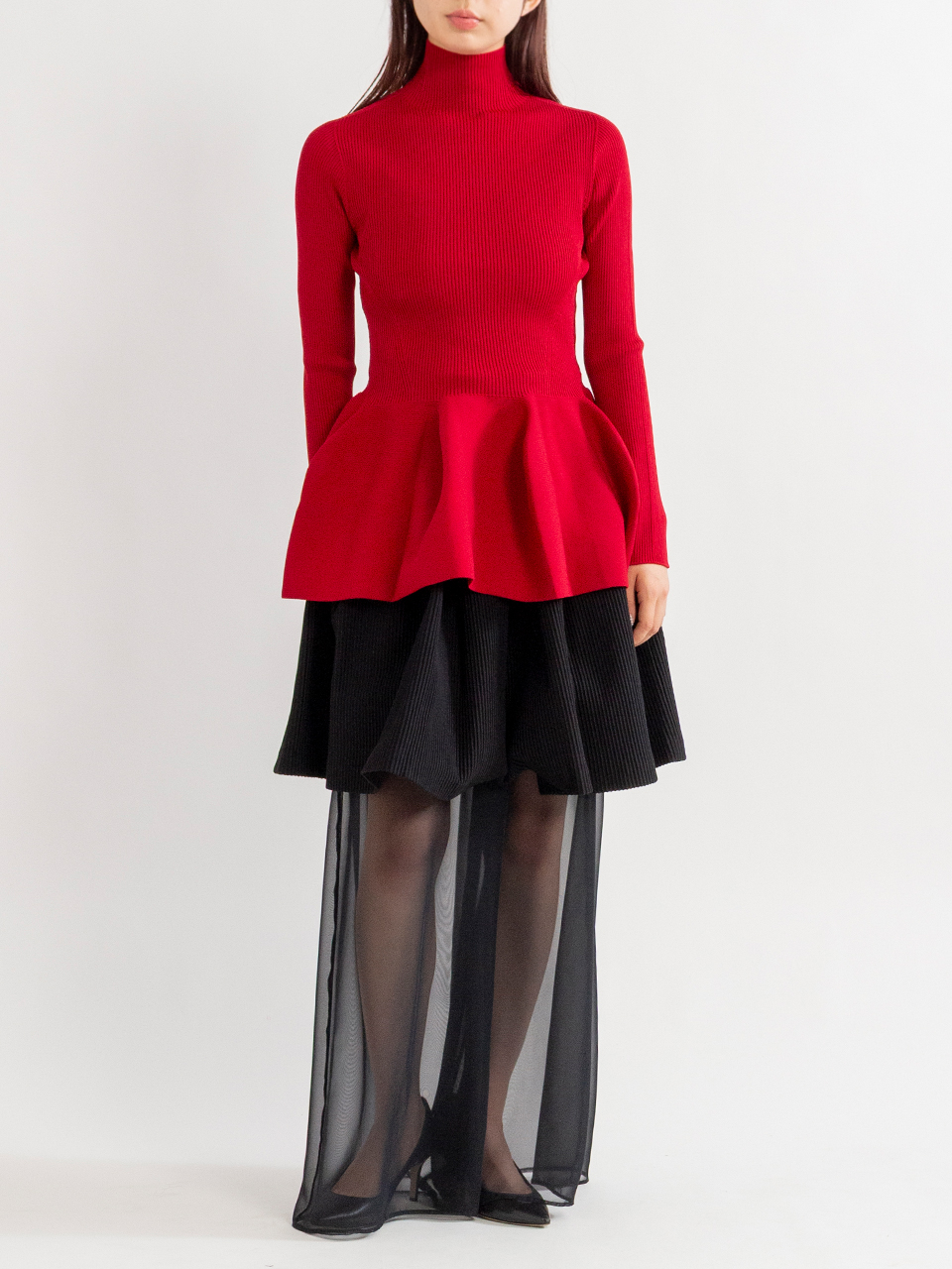 POTTERY MOCKNECK LONG SLEEVE TOP-ポッタリーモックネックロング