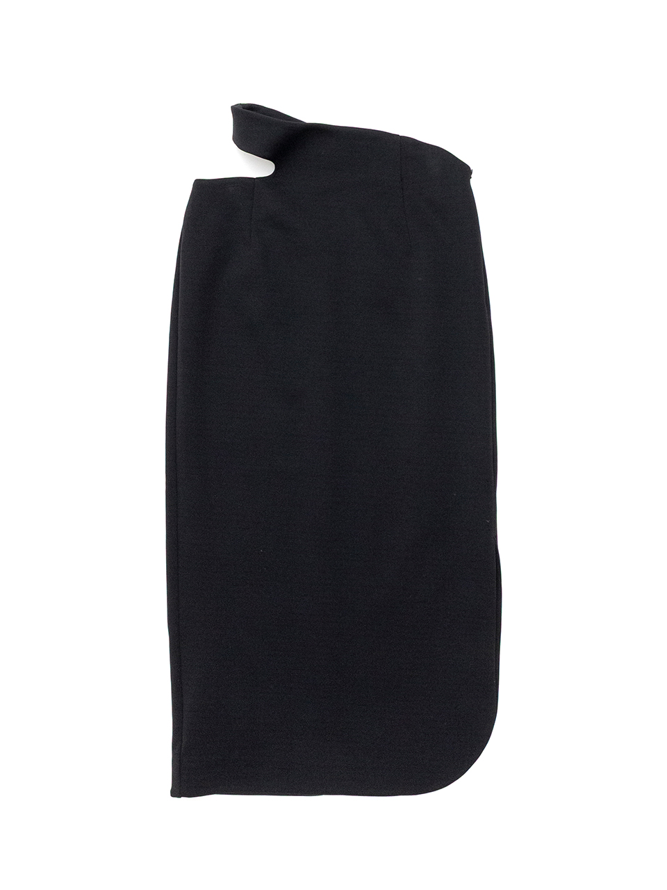 Double Jersey Aasymmetric Skirt-ダブルジャージーアシンメ