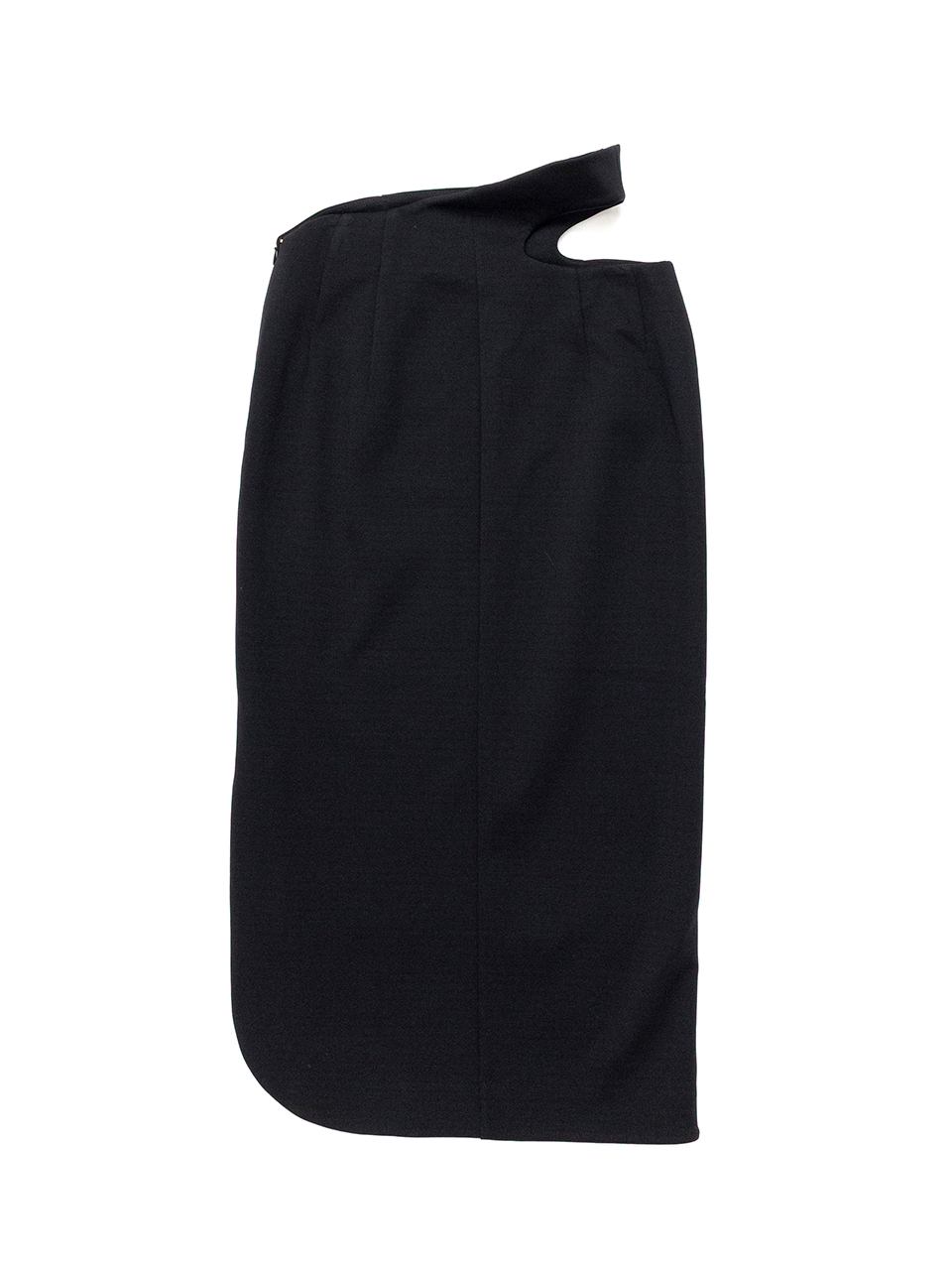 Double Jersey Aasymmetric Skirt-ダブルジャージーアシンメ
