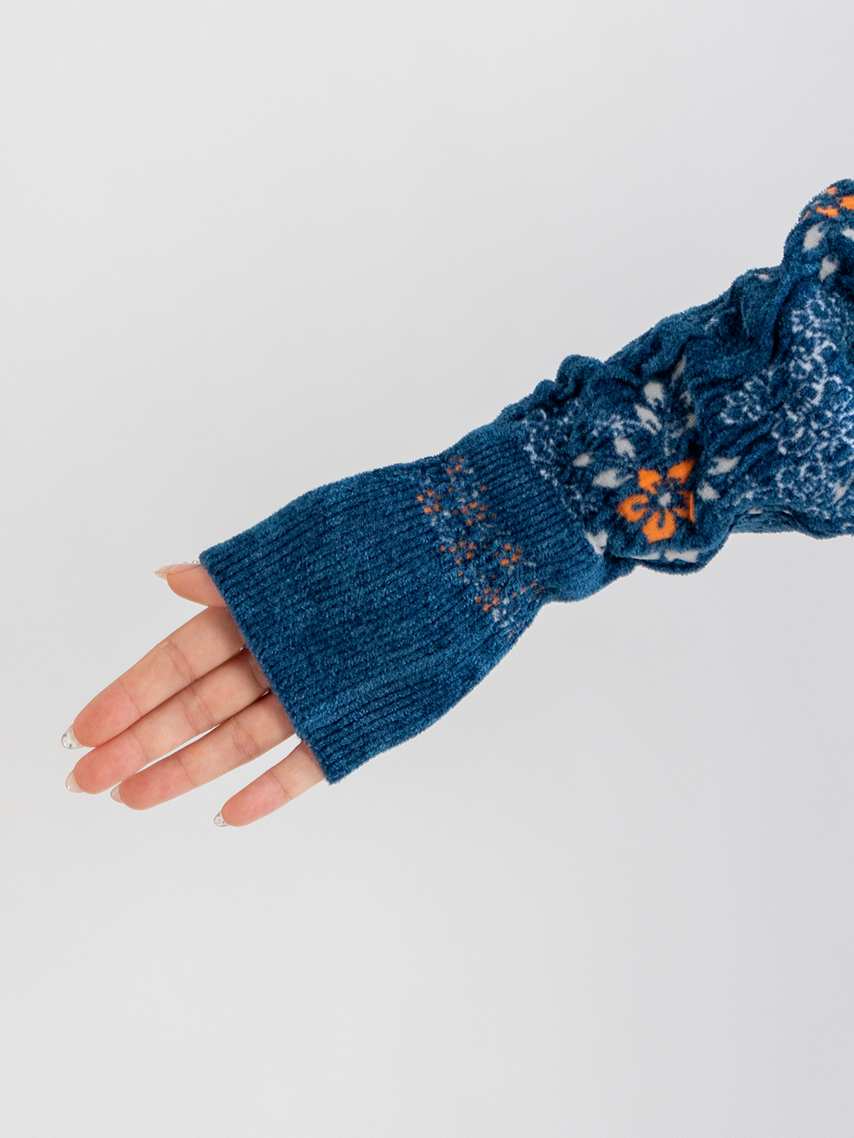 mame kurogouchi 花柄ニット 25AW】Mame Kurogouchi マメ クロゴウチ / Floral Motif Chenille