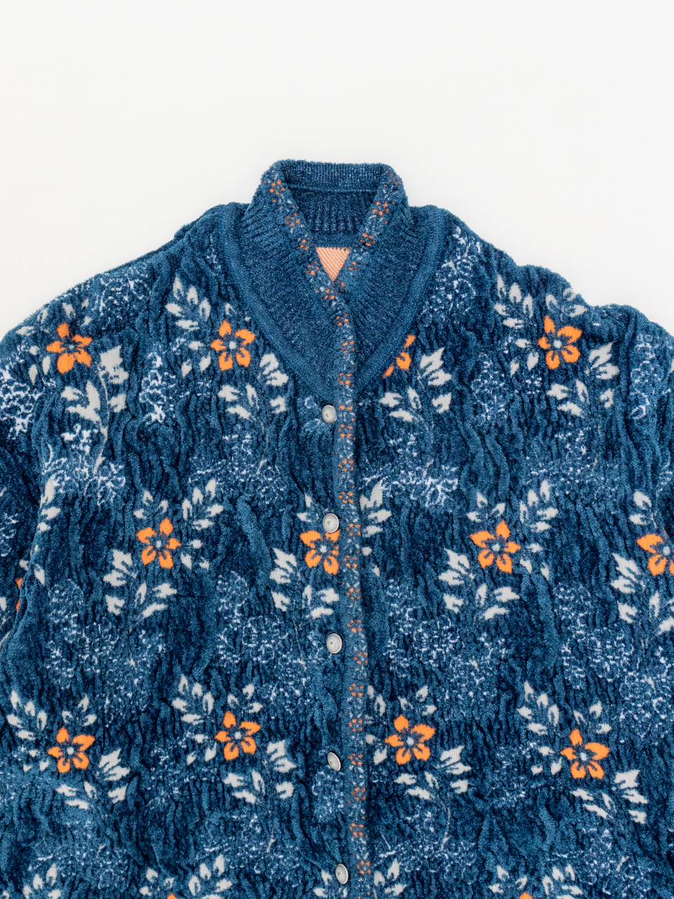 マメクロゴウチ　Floral Mohair Knitted Cardigan マメクロゴウチ Floral Mohair Knitted Cardigan - メルカリ