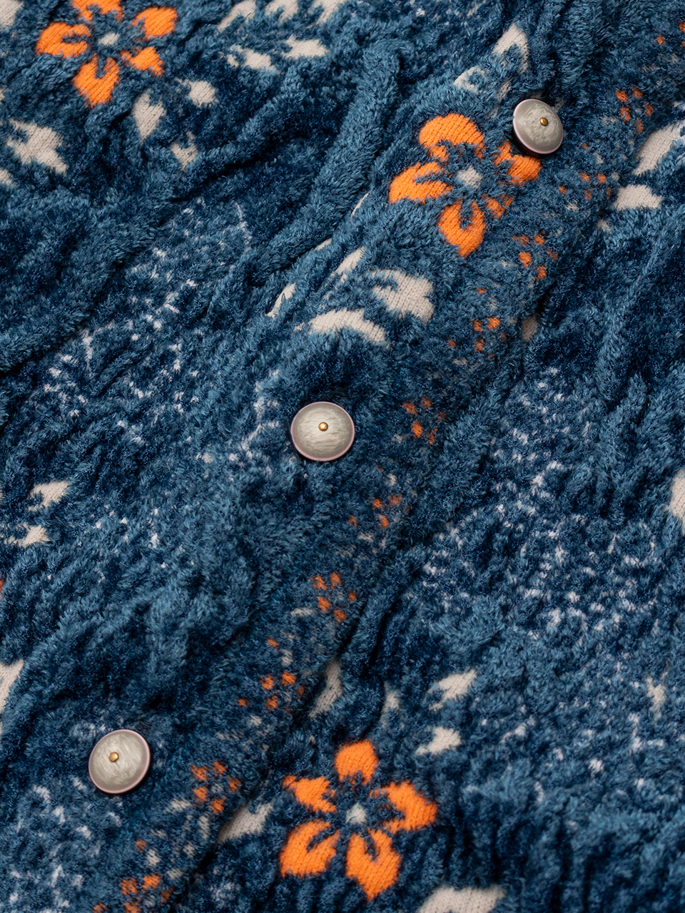 マメクロゴウチ　Floral Mohair Knitted Cardigan MIDWEST on X: 