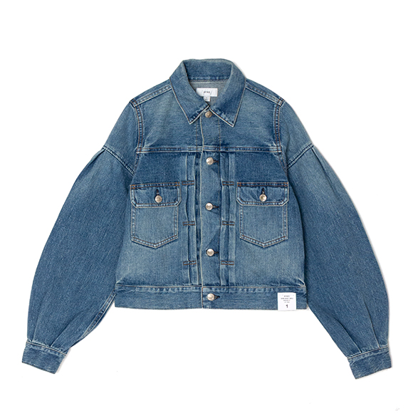 HYKE BALLOON SLEEVE デニムジャケット BALLOON SLEEVE DENIM JACKET