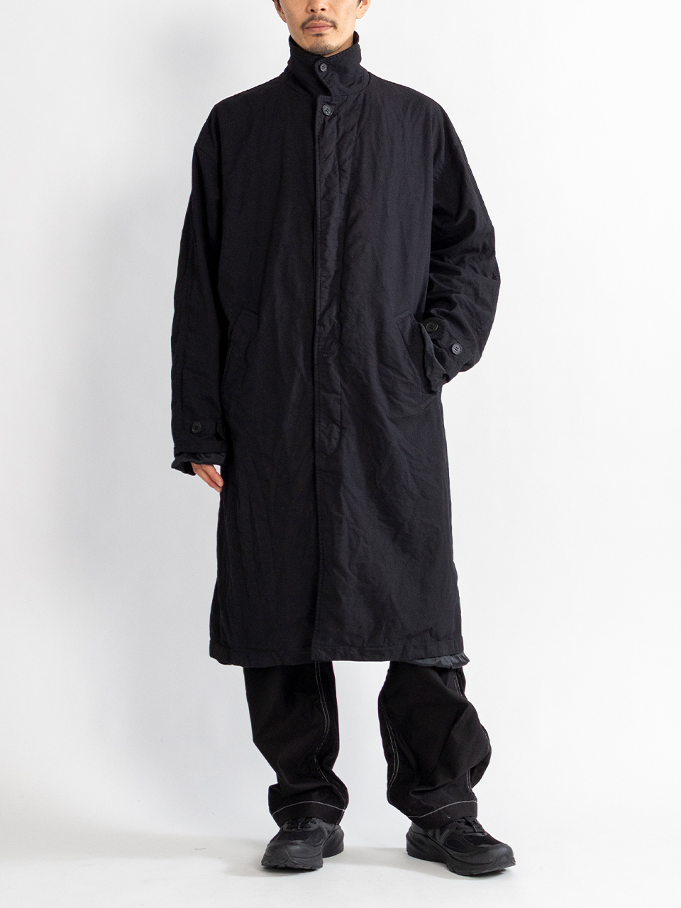 Ester twill dyed long coat-エスターツイルダイロングコート