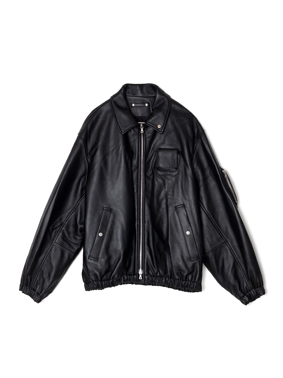 sssstein SHEEP LEATHER FLIGHT JACKET レザー ssstein SHEEP LEATHER FLIGHT JACKET｜シュタイン シープレザー