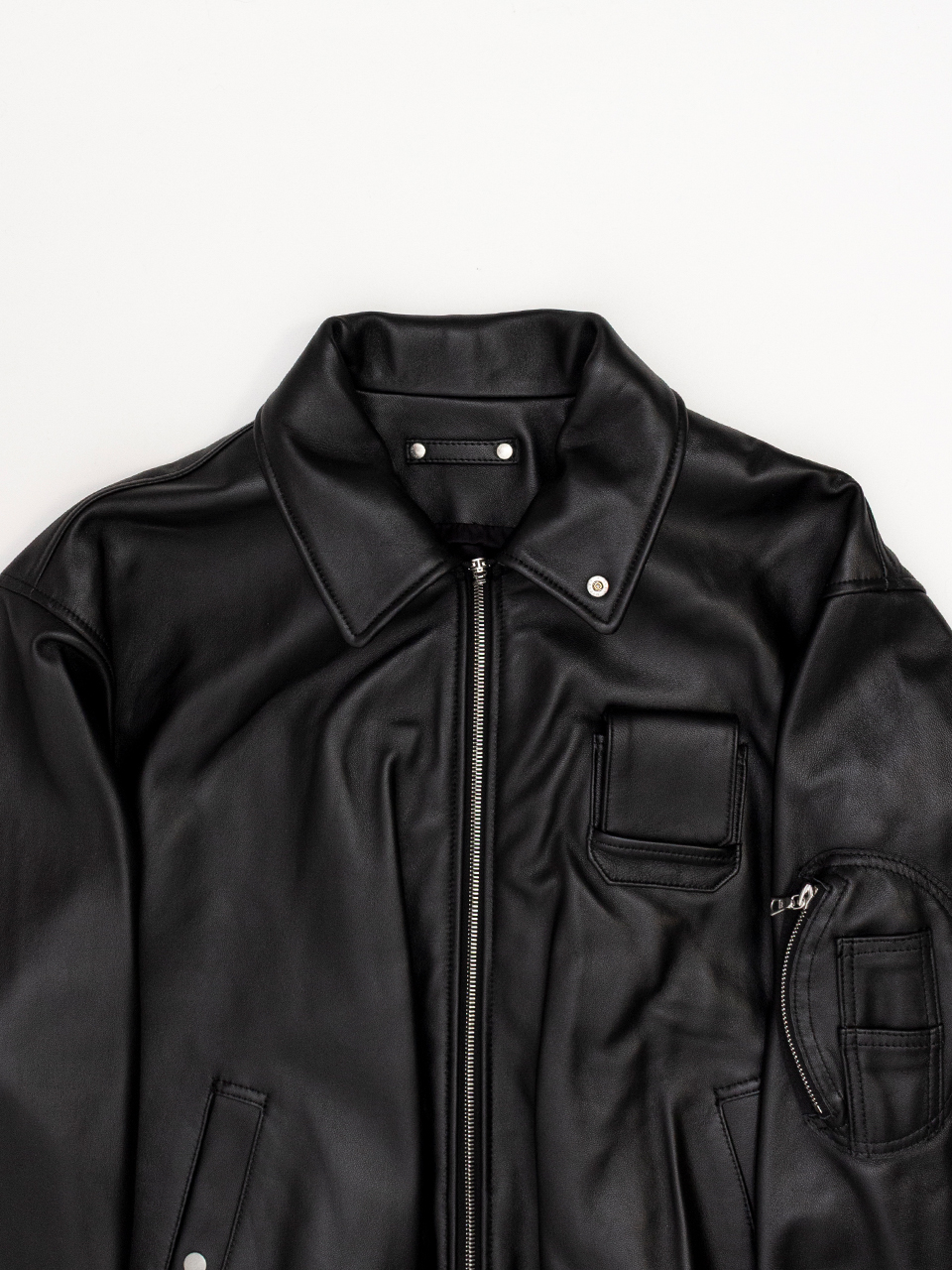 SHEEP LEATHER FLIGHT JACKET-シープレザーフライトジャケット